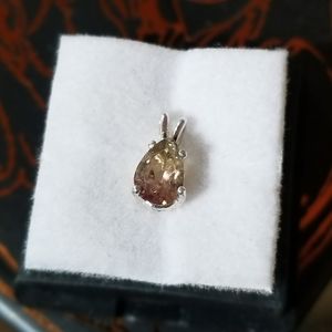 Watermelon Tourmaline Pendant